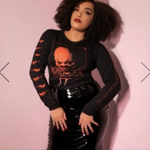 IT™ PENNYWISE GEORGIE BOAT LONG SLEEVE T-SHIRT (UNISEX